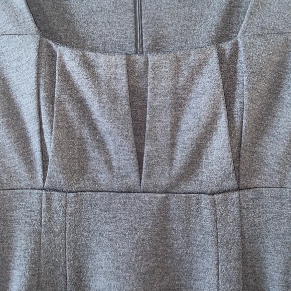 Calvin Klein Square Neck Sleeveless Sheath Midi Dress - Picture 4 of 6